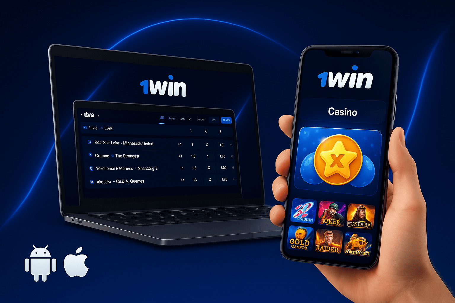 Apuestas en 1win Chile